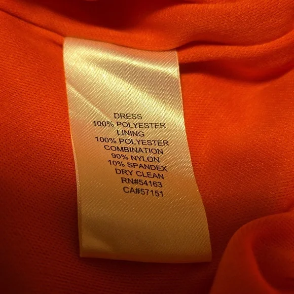 Jessica Simpson Coral And Black Maxi Dress Size 4 - Picture 10 of 10